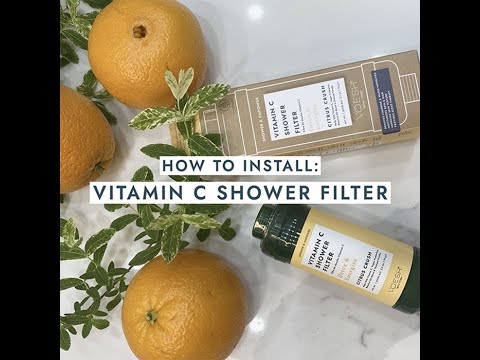 VITAMIN C SHOWER FILTER RAINFOREST MIST