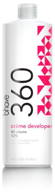 BHAVE360 Cream Developer - 40 Volume 12% 1000ml (Οξυζενέ Κρέμα)